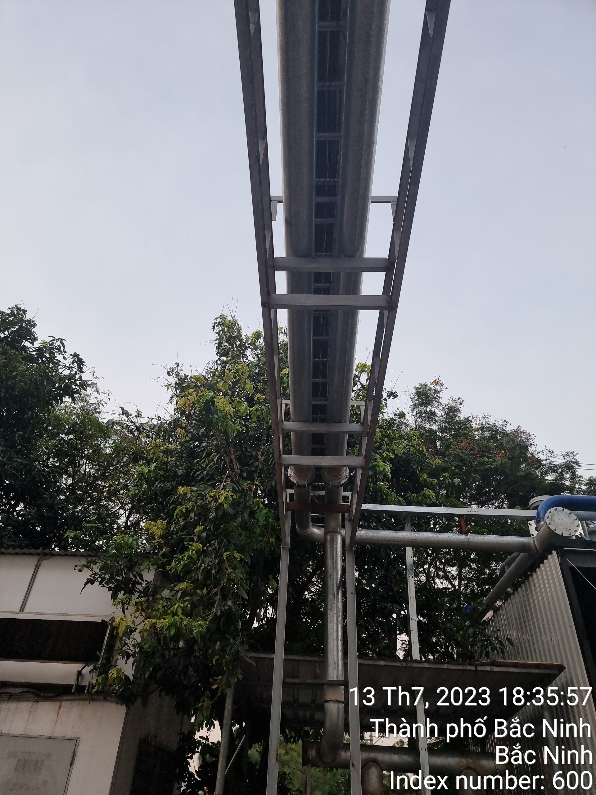 Đo kiểm độ rung, độ ồn trạm bơm và tổ máy nén Chiller khi chạy thử nghiệm