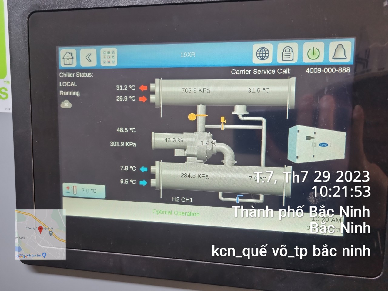 Thi công tuyến ống thép chịu áp lực cấp nước làm mát máy móc thiết bị sản xuất