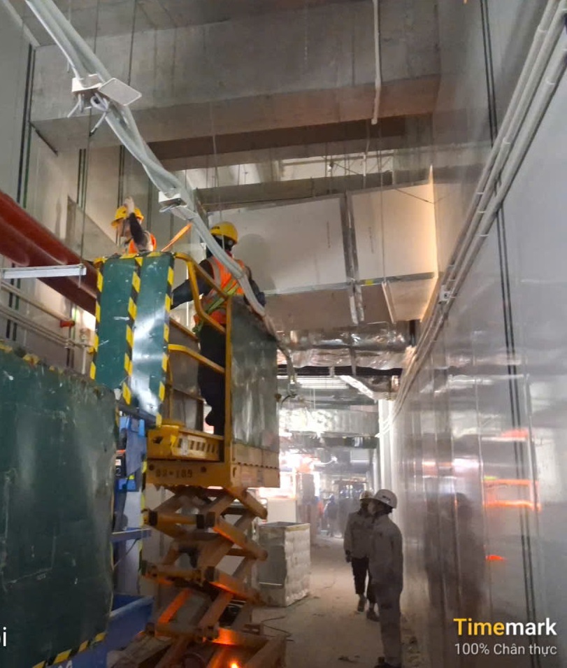 Nghiệm thu tổng thể hệ thống PCCC và tăng áp hút khói cùng Ban quản lý Meiko
